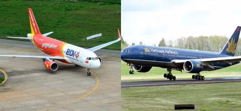 Boeing 787 - Vietnam Airlines đã đặt mua - là dòng máy bay chở khách cỡ lớn đầu tiên trên thế giới với công nghệ tiên tiến, tiết kiệm nhiên liệu và thân thiện với môi trường. Còn Airbus 320 - VietJetAir vừa đạt thỏa thuận mua - là máy bay chở khách dạng thân hẹp tầm trung của hãng Airbus cũng có những đặc điểm tương tự như Boeing 787 về tiết kiệm nhiên liệu và giảm khí thải.