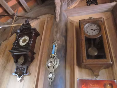 Hiện tại ông Thủy đang sở hữu đến cả trăm chiếc đồng hồ với giá từ chục triệu đến trăm triệu với chiếc đắt nhất lên tới 200-300 triệu đồng. Ông Thủy chia sẻ: "Đồng hồ của tôi chủ yếu làm từ đồng đen, đồng xanh và sứ, còn những chiếc cực "độc" thì tôi không có nhiều, căn bản là nó ít mà kết cấu thì vô cùng độc đáo bởi có chiếc được trám vàng hoặc gắn theo đá quý".