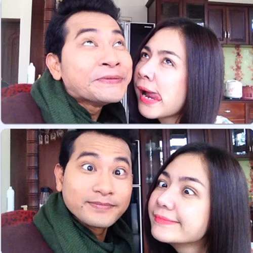  Cặp đôi còn có những khoảnh khắc siêu nhắng. 