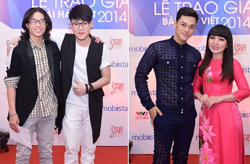 Những gương mặt trẻ bước ra từ cuộc thi "The X-Factor": Tích Kỳ, Hà Vân, Phạm Chí Thành... cũng đến tham dự chương trình.