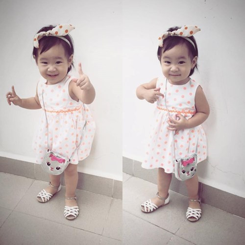 Hai năm sau, ngày 16/6/2013, bé Cherry chào đời. Bé tên thật là Nguyễn Hà Hải My.