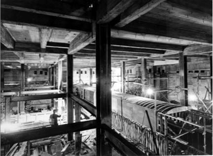 Đường hầm dưới Nhà Trắng được xây dựng theo lệnh của Tổng thống Harry S. Truman. Ảnh: Truman Library.