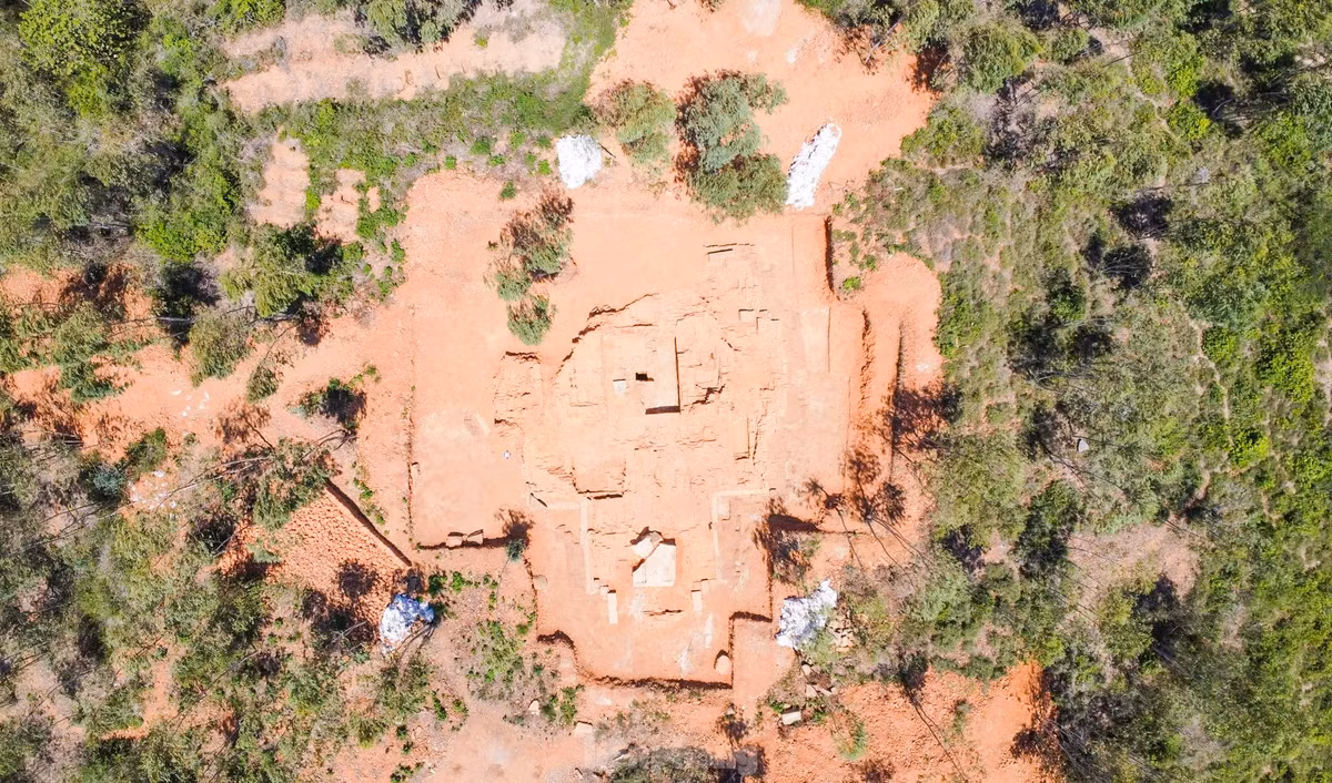 Tháp có cửa ra vào phía Đông và hệ thống cửa giả. So sánh về bình diện với các tháp Chămpa khác thì bình diện tháp Đại Hữu có quy mô lớn.