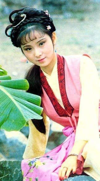 Vị trí thứ năm: Tình Văn. là người hầu của Bảo Ngọc tại Di Hồng viện và là a hoàn có nhan sắc xinh đẹp nhất phủ, vượt trội hẳn những kẻ khác, vẻ người rất giống Đại Ngọc và đôi lúc được ví với Tây Thi. Ảnh chụp từ phim