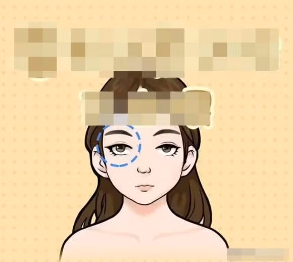  2. Lông mày nhạt và xương chân mày cao: Lông mày có màu nhạt và xương lông mày nhô ra. Nếu phần nhô ra rõ ràng thì bạn cần phải cẩn thận. 