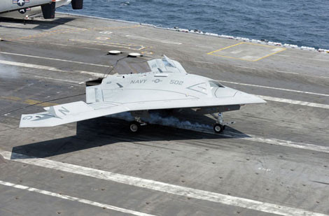 Tuy hạ cánh không thành công, nhưng chương trình X-47B vẫn được đánh giá là thành công. Ảnh minh họa