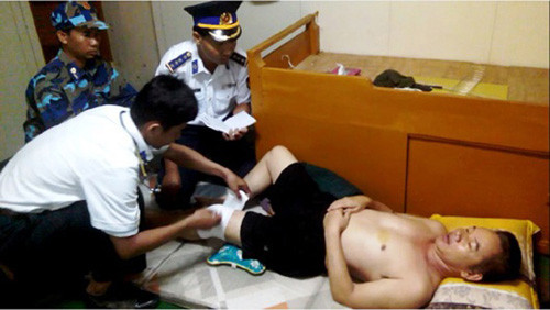 Các thuyền viên đã hồi phục sức khỏe và bảo đảm cho công tác phối hợp phục vụ điều tra cùng các ngành chức năng.