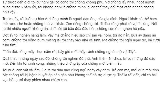 Ban nha cho chong di nuoc ngoai, nua nam sau vo chet dang