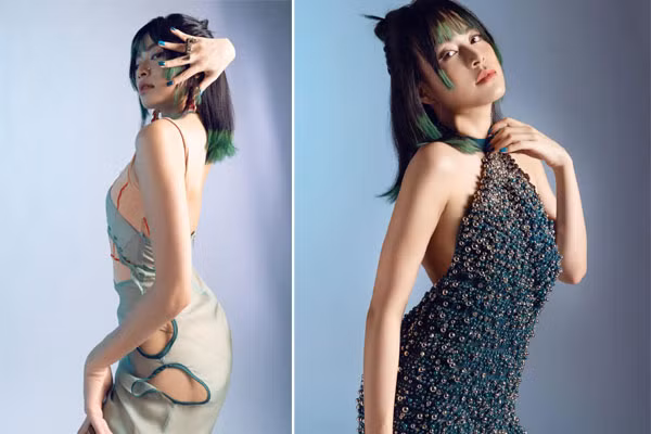 Không chỉ gây ấn tượng với giọng hát, Hoàng Thùy Linh còn có gương mặt xinh đẹp, thân hình quyến rũ. Ở tuổi 35, cô được đánh giá trẻ hơn nhiều so với những người đồng trang lứa.