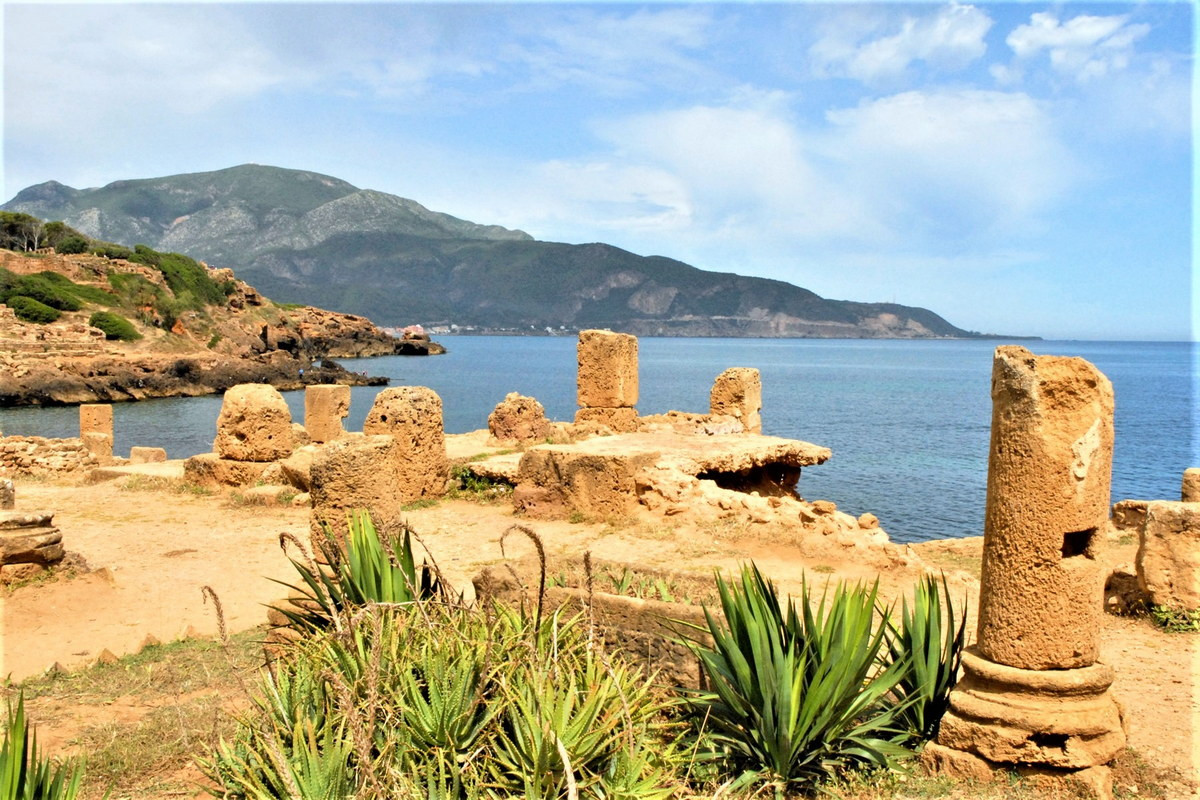 Vào năm 2002, thành phố cổ Tipasa đã được UNESCO công nhận là Di sản văn hóa thế giới. Ảnh: Tineke Fieggen.