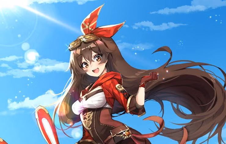 “Bong mat” voi man cosplay Amber game Genshin Impact dep kho cuong