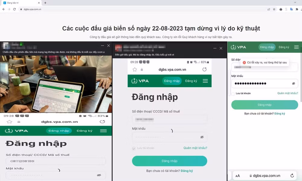 Phiên đấu giá biển số ô tô sẽ được tổ chức lại vào tháng 9 Phien dau gia bien so o to se duoc to chuc lai vao thang 9