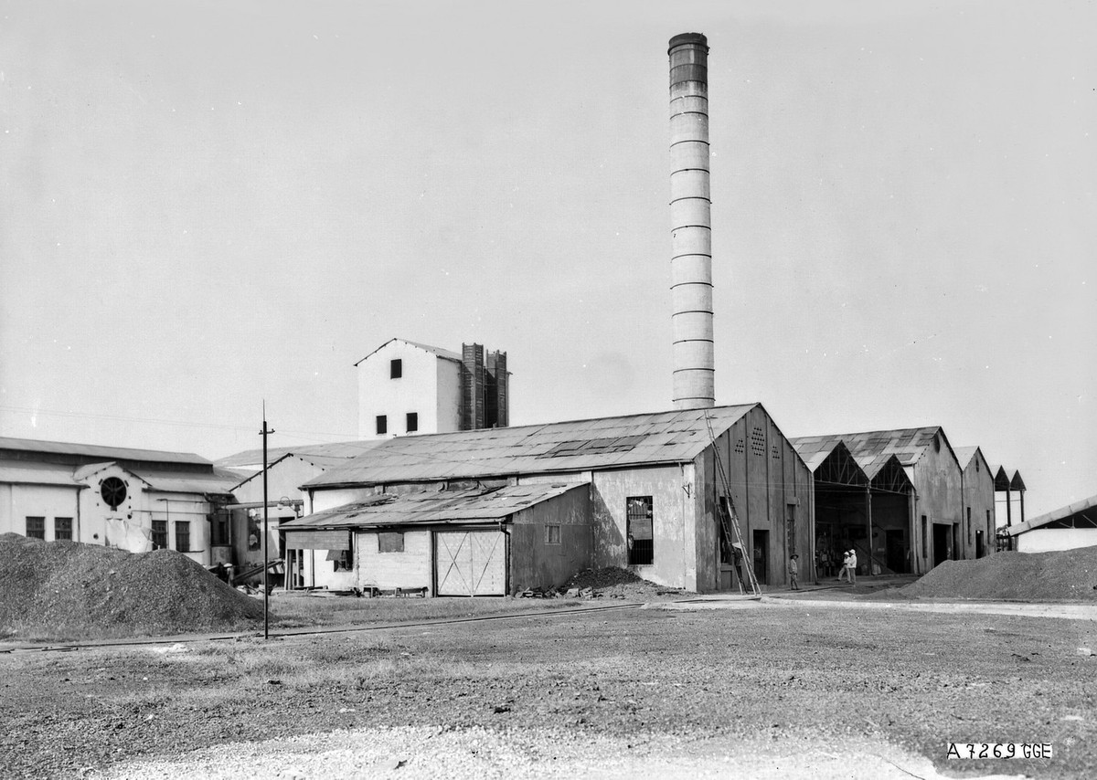 Nhà máy bột tre tại Việt Trì, tỉnh Vĩnh Yên, ngày nay thuộc tỉnh Phú Thọ.