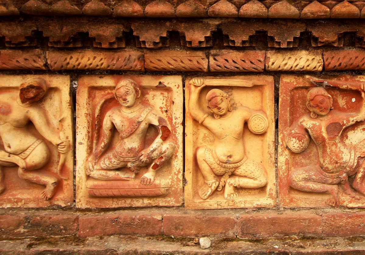 Công trình này còn lưu giữ được các tác phẩm nghệ thuật điêu khắc ấn tượng đại diện cho nghệ thuật trang trí chạm khắc của Phật giáo Nam Á hơn một thiên niên kỷ trước. Ảnh: World Heritage Journeys.