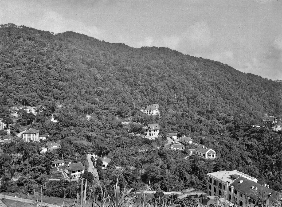 Một góc nhìn khác về các ngôi biệt thự.