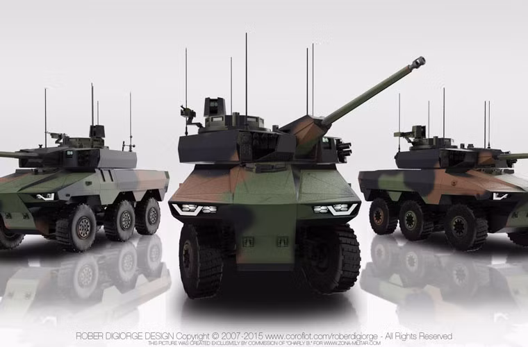 Việc bổ sung thêm giáp giúp EBRC đủ đối phó với mối đe dọa tiềm tàng, trong thời chiến có thể gắn nhanh chóng, đủ để đối phó với vật liệu nổ đơn giản và cuộc tấn công của rocket.