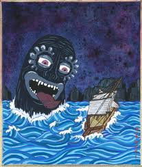 Umibozu sống ở đại dương và có nguồn gốc từ "biển" và linh mục chết đuối. Truyền thuyết kể rằng, quái vật này không hề thân thiện khi sống ở đại dương và chờ đợi để lật tàu thuyền của người đi biển nếu như họ làm phiền chúng.