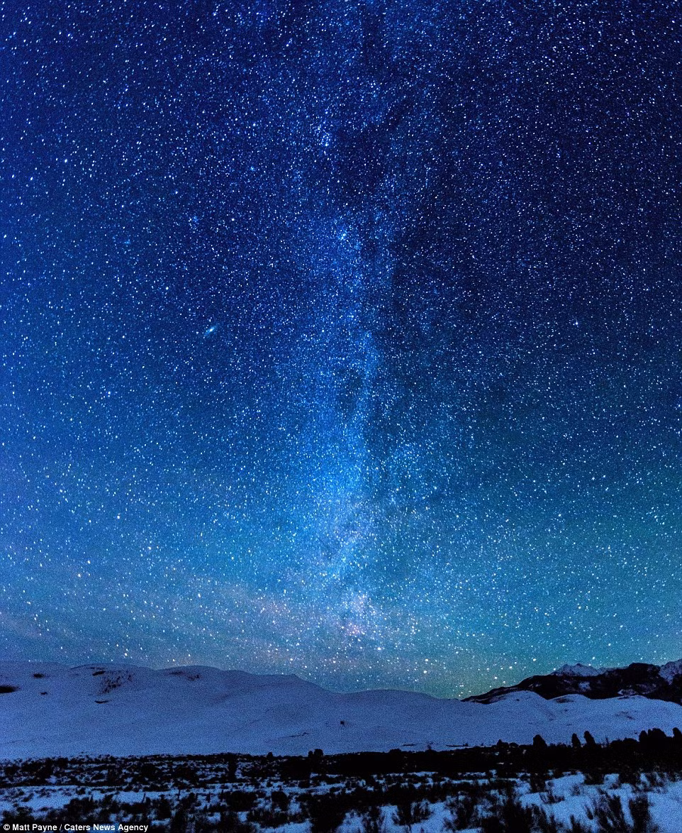 Ông Payne đang lên kế hoạch đến Alaska, Bắc Âu và Nam Mỹ để chụp ảnh bầu trời đêm tuyệt đẹp ở những điểm đến mới.