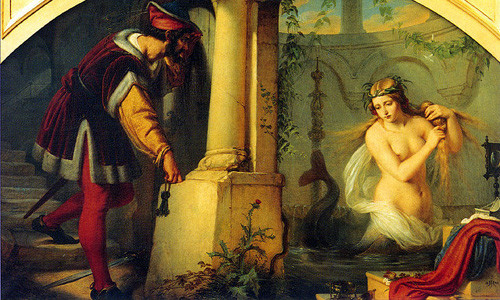 Trong văn hóa dân gian châu Âu, Melusine là một sinh vật giống như nàng tiên cá với phần trên cơ thể của một người phụ nữ và phần dưới cơ thể của một con cá hay rắn. Tuy nhiên, Melusine có hai đuôi và sống ở sông suối. Mỗi lần sinh vật này xuất hiện là điềm báo về cái chết của một trong những hậu duệ của nó.