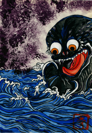 Umibozu sẽ phá hủy hay đánh chìm bất kỳ tàu thuyền nào cũng như khiến toàn bộ thành viên thủy thủ đoàn chết đuối khi đi qua lãnh địa của nó.