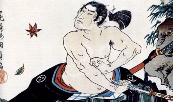 Khi có nguy cơ cao bị kẻ thù bắt, samurai Nhật Bản sẽ mổ bụng tự sát.