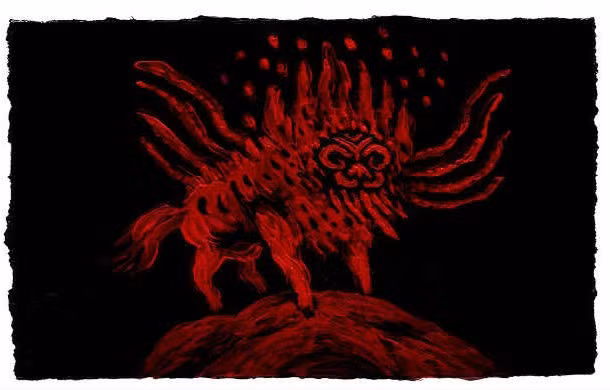 15. Vapula là một ác quỷ đến từ địa ngục và chỉ huy một quân đoàn quỷ. Nó được miêu tả có thân hình to lớn, đáng sợ, với cơ thể và đầu là của một con sư tử cộng thêm đôi cánh đại bàng.