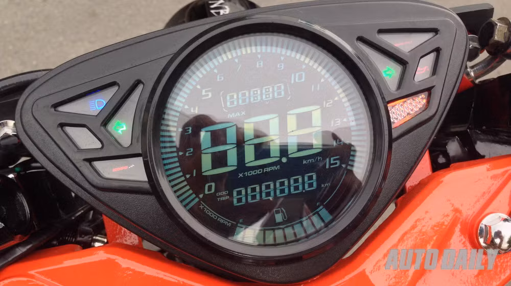 Đồng hồ đo tốc độ mới hiệu Koso dành cho mẫu xe tay ga Yamaha Mio