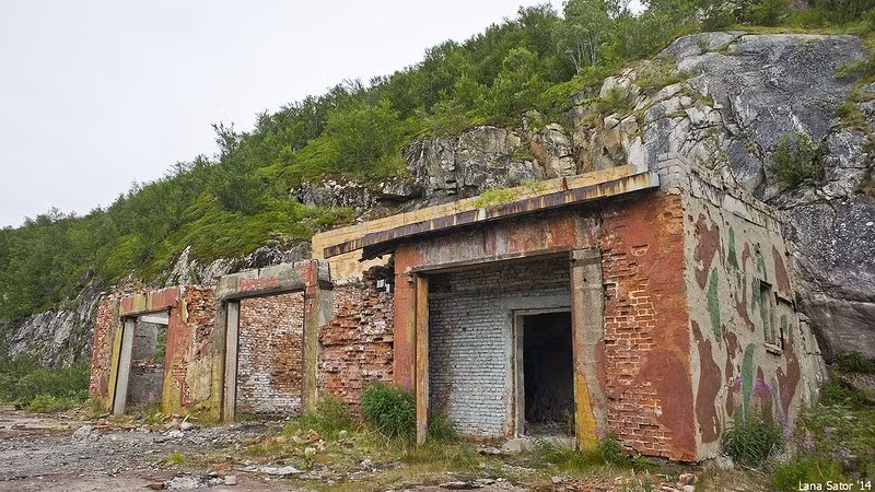 Do được xây trong lòng núi nên cơ sở chứa đầu đạn hạt nhân của Liên Xô khó có thể bị người ngoài phát hiện.