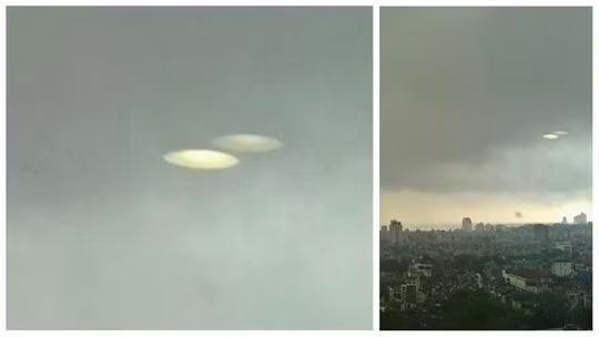 Cận ảnh 2 quầng sáng.