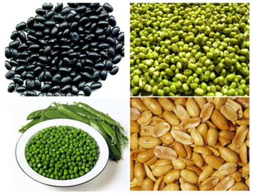 Đậu. Các loại đậu, trong đó có cả đậu Hà Lan chứa nhiều chất xơ sẽ làm giảm các triệu chứng sung huyết do chuột rút gây ra, đồng thời tốt cho tiêu hóa, giảm cả táo bón và tiêu chảy. Các cây họ đậu cũng là một nguồn dồi dào các vitamin B.