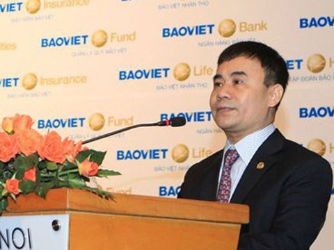 Ông Trần Trọng Phúc, nguyên Tổng Giám đốc tập đoàn Bảo Việt.