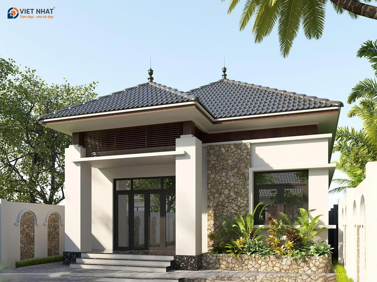 Nhung mau nha cap 4 duoc san don voi thiet ke doc dao