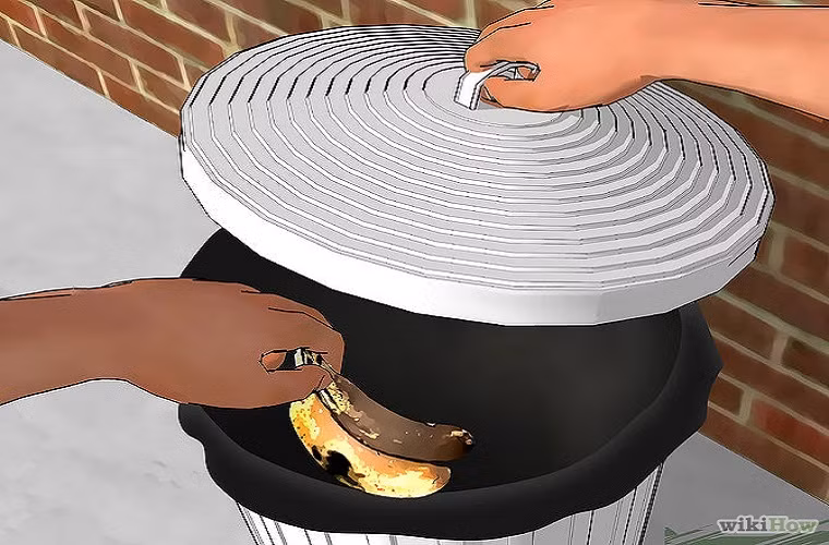  10. Loại bỏ điều kiện ruồi giấm sinh sôi Để bảo vệ sức khỏe, bạn cần hạn chế sự xuất hiện của chúng bằng việc vệ sinh thùng rác, cống rãnh sạch sẽ một cách thường xuyên, không để nhiều thức ăn thừa trong nhà.