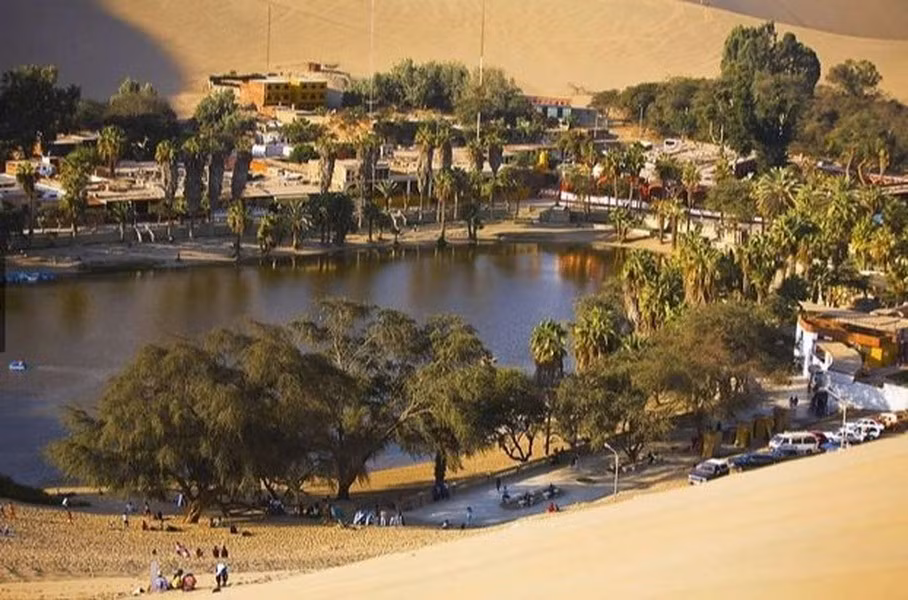 Ốc đảo huyền diệu độc nhất vô nhị trên thế giới: Nằm lọt thỏm giữa sa mạc cằn cỗi, nhìn cảnh buổi đêm mới thực sự ngỡ ngàng.