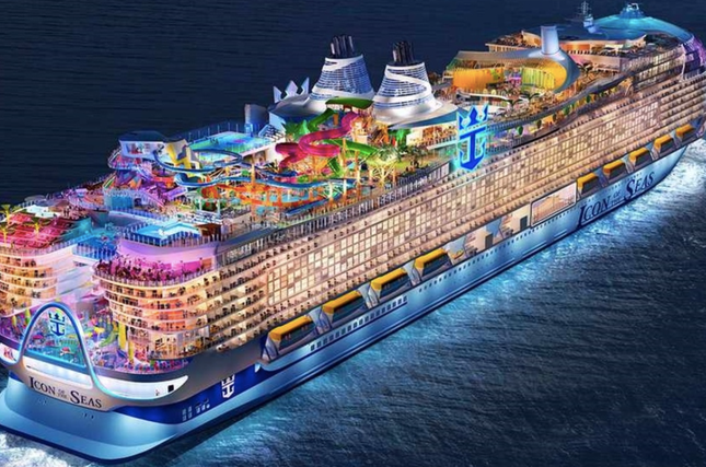 Hanh trinh dau tien cua du thuyen lon nhat the gioi