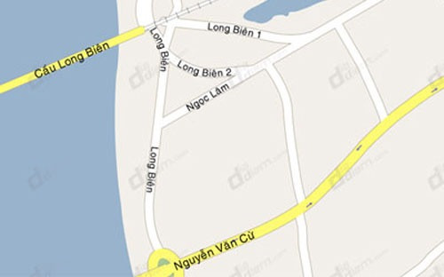 Khu vực quy hoạch xây tuyến đường nối từ Nguyễn Văn Cừ với đê tả ngạn sông Hồng. Ảnh: VnEconomy.