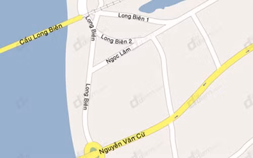 Khu vực quy hoạch xây tuyến đường nối từ Nguyễn Văn Cừ với đê tả ngạn sông Hồng. Ảnh: VnEconomy.