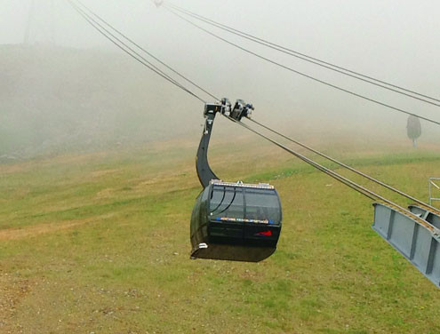 Sắp có hệ thống cáp treo 3 dây ở Lào Cai. Ảnh: Internet.