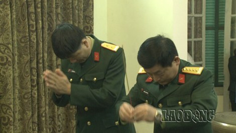 Những người đến viếng Đại tướng