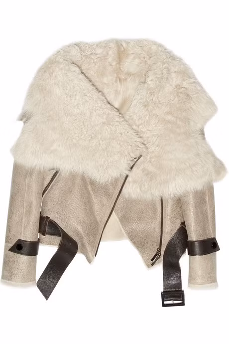 Áo khoác Karl Donoghue được làm bằng chất liệu da lộn có giá 26 triệu đồng.