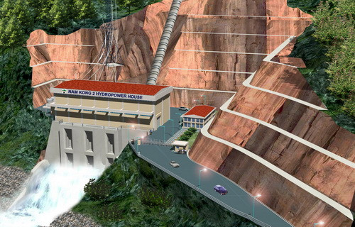 Ngoài nông nghiệp, bầu Đức còn đầu tư vào các dự án thủy điện tại đất nước triệu voi. Các dự án thủy điện Nậm Kông 2, Nậm Kông 3, Hạ Xê Kông, Sê Sụ và Nậm Ét có tổng công suất lên đến 400 MW, trị giá khoảng 500 triệu USD. Theo kế hoạch, Dự án thủy điện Nậm Kông 2 tại Lào sẽ hoàn thành vào cuối năm 2014.