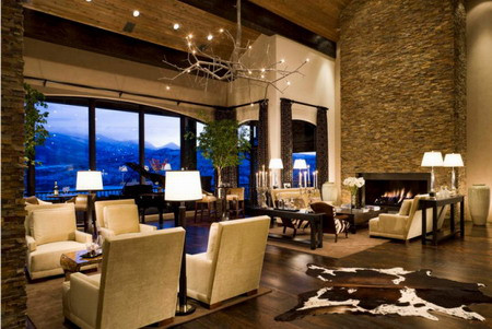 Một phòng khách của biệt thự.