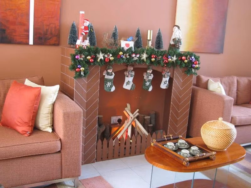 Một góc được bày trí dễ thương tại tầng 1 khách sạn Somerset.