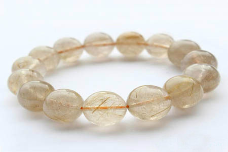 Các loại vòng tay đá thạch anh tóc (tóc vàng, tóc đỏ, tóc vàng đỏ, tóc nâu, tóc vàng xanh, tóc bạc) phong thủy cũng có giá lên đến tiền triệu.