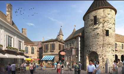 Hình ảnh về làng Pháp của Sun Group. Ảnh: Sun Group.