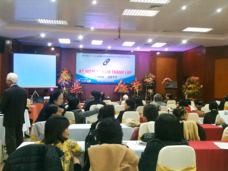 Lễ kỷ niệm của Vinastas tổ chức sáng 29/11 tại Hà Nội. Ảnh: Hải Sơn.