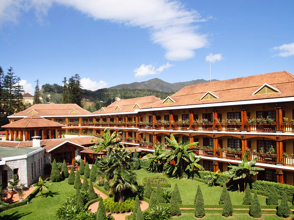 Một trong những khách sạn Victoria của Thiên Minh ở Sa Pa. Ảnh: Internet.