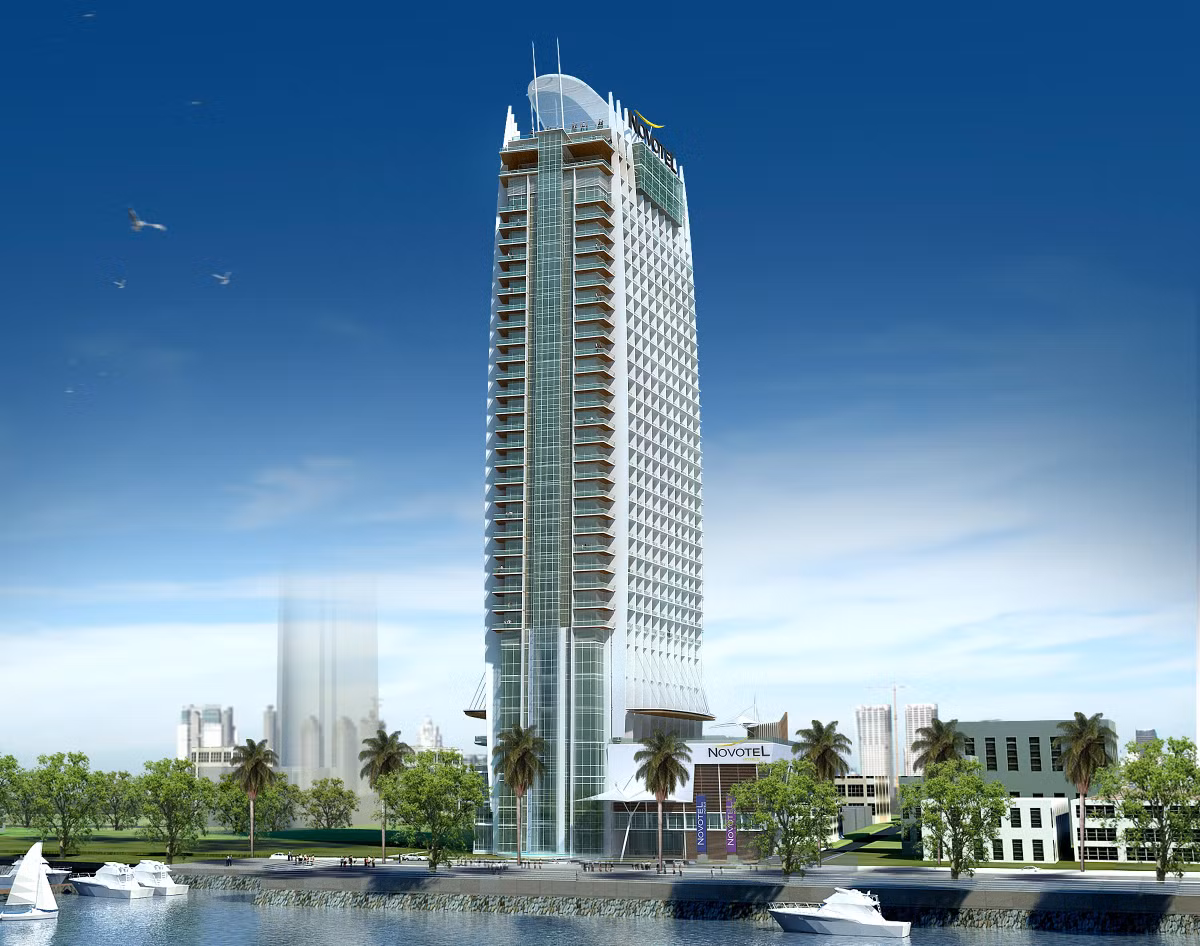 Khách sạn The Sun Novotel. Ảnh: Sun Group.