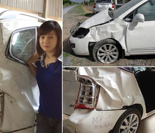 Tháng 4/2012, diễn viên hài Cát Phượng gặp nạn cùng chiếc xế hộp yêu quý khi đang đi lưu diễn miền Tây cùng 2 người đồng nghiệp. Khi chạy qua thành phố Trà Vinh, vì có đoạn đường đang sửa khá gập ghềnh, vợ cũ của diễn viên Thái Hòa lạc tay lái khiến xe lao xuống bờ đê. Cát Phượng và những trên xe lộn một vòng trên không còn chiếc xe suýt nữa đã tông vào nhà dân. Rất may không có ai bị thương nhưng chiếc xe thì gần như nát bét.