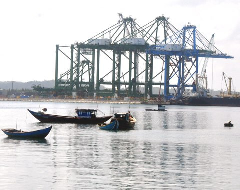 Khu công nghiệp phía Đông, Khu kinh tế Dung Quất- địa điểm xây dựng nhà máy nhiệt điện Dung Quất. Ảnh: Internet.